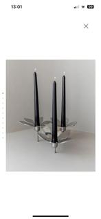 MONICA MULDER. —. DESIGN KANDELAAR., Huis en Inrichting, Minder dan 55 cm, Metaal of Aluminium, Rond, Ophalen of Verzenden