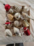 Oude glazen kerstballen, Diversen, Kerst, Ophalen of Verzenden, Gebruikt