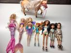 Barbies + accessoires (auto's en interieur), Kinderen en Baby's, Speelgoed | Poppen, Ophalen, Gebruikt, Barbie