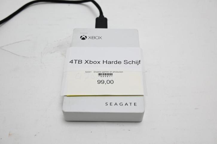 Xbox Seagate Hardeschijf 4TB HDD, Computers en Software, Harde schijven, Gebruikt, Console, Extern, HDD, USB, Ophalen of Verzenden