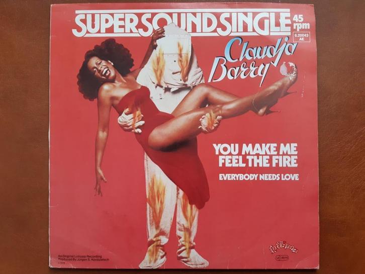 Claudja Barry - You Make Me Feel The Fire (Maxi), Cd's en Dvd's, Vinyl Singles, Gebruikt, Maxi-single, Pop, 12 inch, Ophalen of Verzenden