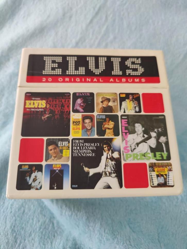 Elvis Presley 20 cds original Albums box, Cd's en Dvd's, Cd's | Verzamelalbums, Zo goed als nieuw, Pop, Ophalen of Verzenden