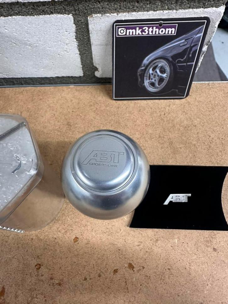 ABT sportsline pook knop golf mk3 mk4, Auto diversen, Autospeakers, Nieuw, Ophalen of Verzenden