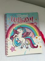 Unicorn kleur/doeboek en 2x knuffel, 5Dec tip, Hobby en Vrije tijd, Tekenen, Ophalen of Verzenden, Zo goed als nieuw