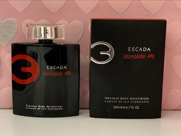 Escada incredible me 200ml precious body moisturizer beschikbaar voor biedingen