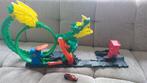 Hot wheels baan city dragon firefight set, Ophalen, Gebruikt, Handmatig, Hot Wheels