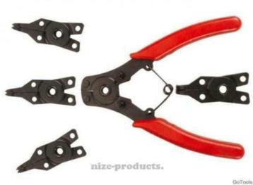 5-delige borgveertang set - 1   borgveertangen (lengte 160 m beschikbaar voor biedingen