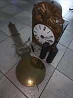 Antieke franse Comtoise klok uit 1972, Ophalen, Gebruikt, Wandklok