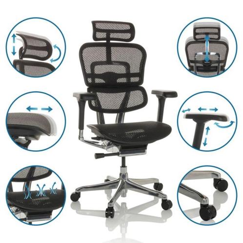 NEW COMFORT ERGOHUMAN Ergonomische Bureaustoel EHE2 HAM !, Huis en Inrichting, Bureaustoelen, Nieuw, Bureaustoel, Zwart, Ergonomisch