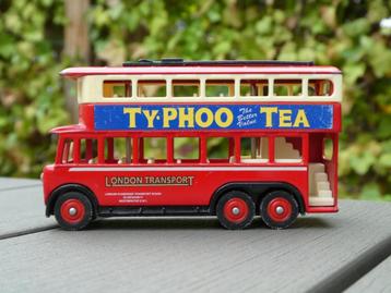 Modelbus 1:43  Engelse dubbeldekker  2 stuks  beschikbaar voor biedingen
