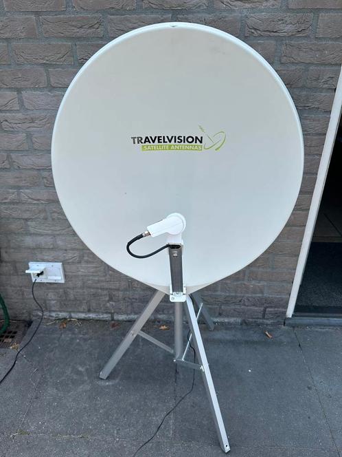 Schotel antenne Travel Vision R7 volautomatische schotel, Audio, Tv en Foto, Schotelantennes, Zo goed als nieuw, (Schotel)antenne