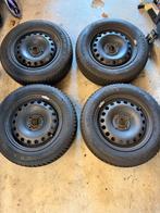 Z.g.a.n. winterbanden VW Up op velg (165/70/R14) 6/7mm, Ophalen, 14 inch, Gebruikt, Banden en Velgen