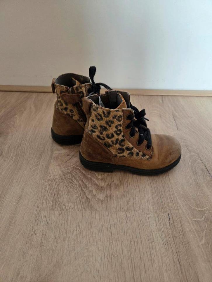 Hush Puppies Enkellaarzen Leer Maat 24, Kinderen en Baby's, Babykleding | Schoentjes en Sokjes, Gebruikt, Meisje, Laarsjes, Ophalen of Verzenden