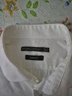 Wit Angelo Litrico overhemd - 2XL, Kleding | Heren, Overhemden, Ophalen, Angelo Litrico, Wit, Zo goed als nieuw