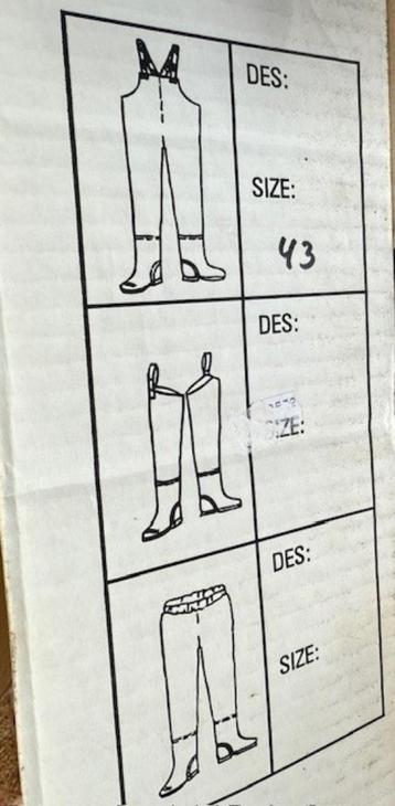 Deense Kwaliteit Waadpak mt 43   €55,- beschikbaar voor biedingen