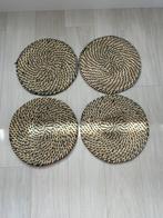 4 placemats rond, Ophalen of Verzenden, Zo goed als nieuw, Bord