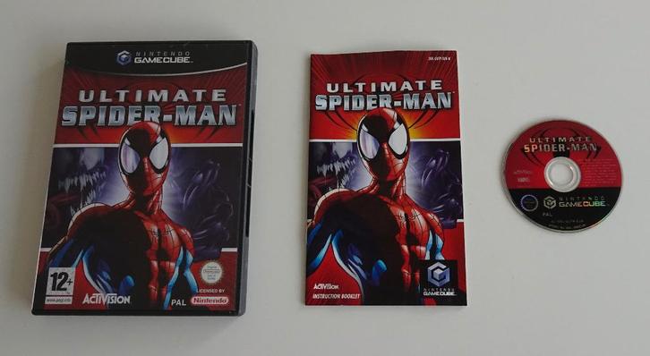 Ultimate Spider-Man compleet voor Nintendo GameCube, Spelcomputers en Games, Games | Nintendo GameCube, Zo goed als nieuw, Avontuur en Actie