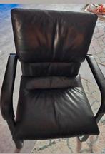 4xMario Bellini echt leren stoelen eettafel en salontafel, Ophalen of Verzenden, Gebruikt, Modern