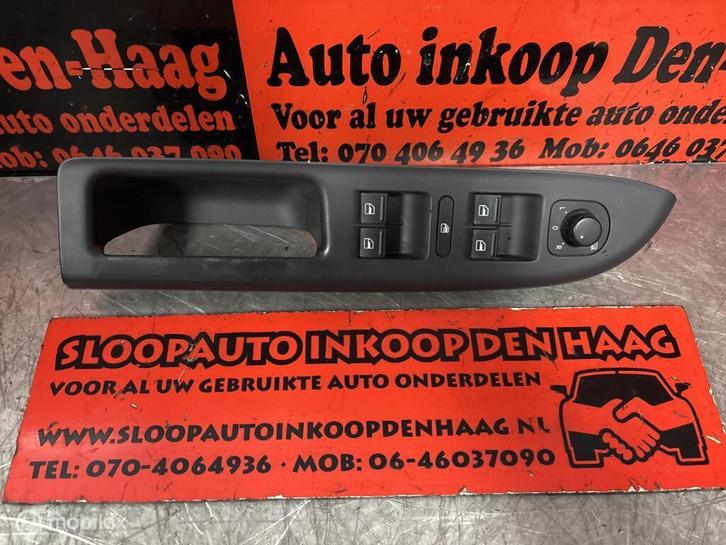 Volkswagen Golf Plus (05-09) Raamschakelaar Links 5M1867371C, Auto-onderdelen, Dashboard en Schakelaars, Volkswagen, Gebruikt