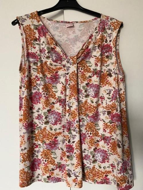 Leuke zomerse top INFLUX met stretch maat L, Kleding | Dames, Tops, Zo goed als nieuw, Maat 42/44 (L), Overige kleuren, Zonder mouw
