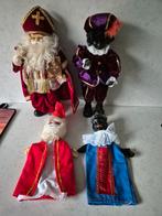 Sinterklaas + Zwarte Piet - 2x etalage poppen + 2x handpop, Ophalen of Verzenden, Gebruikt