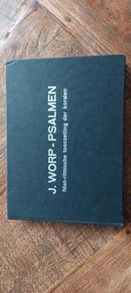 J.Worp- Psalmen, niet ritmische toonzetting, Ophalen of Verzenden, Mode algemeen