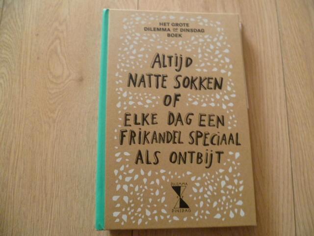 Dinsdag - Het grote dilemma op dinsdag boek HC, Boeken, Psychologie, Zo goed als nieuw, Verzenden