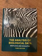 The Analysis of Biological Data - Whitlock & Schluter, Boeken, Ophalen of Verzenden, Beta, Zo goed als nieuw, HBO
