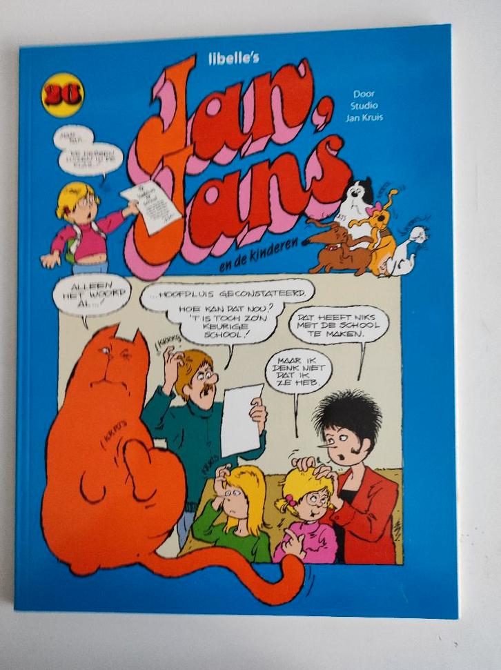 Jan Jans en de kinderen nr 26 eerste druk 2000., Boeken, Stripboeken, Gelezen, Eén stripboek, Ophalen of Verzenden