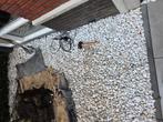 Wit grind gratis ongeveer iets meer dan een kuub, Tuin en Terras, Ophalen, Gebruikt, Wit, Overige materialen
