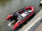 Quicksilver 430 HD rubberboot + 9,9pk mercury 4 takt, Watersport en Boten, Rubberboten, Ophalen, Aluminium, Quicksilver, Gebruikt