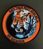 RNAF Nato tiger meet 2025 313 Squadron patch (velcro), Ophalen of Verzenden, Luchtmacht, Nederland, Embleem of Badge