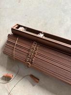 4 Veneta Houten Jaloezieën - 86 & 96 cm, Ophalen, Bruin, 50 tot 100 cm, Zo goed als nieuw