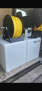 Telewash eco systeem 650 liter, Glazenwassen buiten
