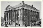 Groningen, Stadhuis, autobus, bus, fietser, Verzenden, 1940 tot 1960, Gelopen, Groningen