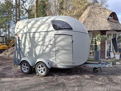 Böckmann Big Master paardentrailer, Dieren en Toebehoren, Paarden en Pony's | Trailers en Aanhangwagens, Zo goed als nieuw, 2-paards trailer