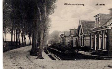 Akkrum, Oldeboornsterweg  1926 verstuurd beschikbaar voor biedingen
