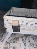 Riviera Maison Ontbijttafel Dienblad, Gebruikt, Schaal, Ophalen of Verzenden, Riet