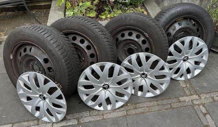 Winterbanden Citroën C4 Picasso 205/60 R16, Auto-onderdelen, Banden en Velgen, Banden en Velgen, Winterbanden, 16 inch, 205 mm