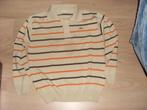 lacoste trui M beige gestreept, Verzenden, Zo goed als nieuw, Beige