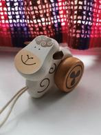 Houten Trekdier Schaap, Ophalen of Verzenden, Zo goed als nieuw, Duw- of Trekspeelgoed