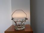 Art Deco IJsemmer Glas/verzilverd, Ophalen of Verzenden
