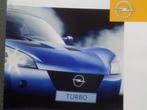 Opel Speedster & Turbo Brochure, Verzenden, Zo goed als nieuw, Opel