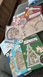 8 houten kerst bouwpakketjes, Ophalen of Verzenden, Nieuw