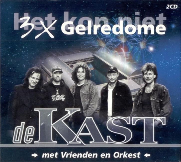 De Kast  , Met Vrienden En Orkest / 3x Gelredome., Cd's en Dvd's, Cd's | Pop, Zo goed als nieuw, 1980 tot 2000, Ophalen of Verzenden