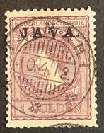 Nederlands Indie 79a JAVA hoog met controleerbaar stempel, Ophalen of Verzenden, Gestempeld, Nederlands-Indië