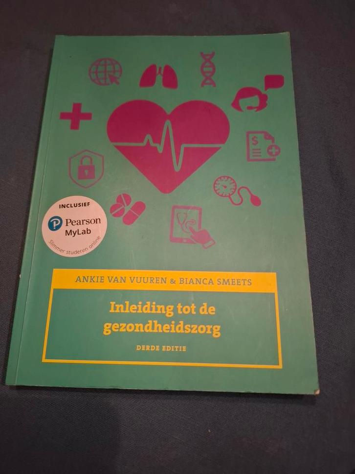 Inleiding tot de gezondheidszorg, 3/e met MyLab NL toegangsc, Boeken, Schoolboeken, Zo goed als nieuw, Nederlands, Overige niveaus