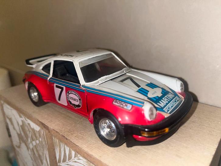 Edai Porsche 911 Rally 1/28 - Made in Japan, Hobby en Vrije tijd, Modelauto's | 1:24, Zo goed als nieuw, Auto, Overige merken