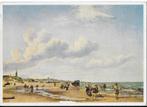 Scheveningen strand ongelopen ansichtkaart (6191, Ophalen of Verzenden, 1960 tot 1980, Ongelopen, Zuid-Holland