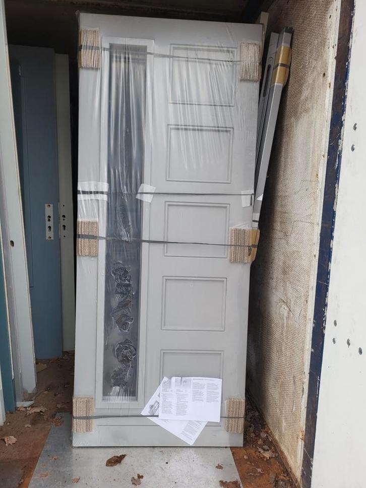 83x201,5cm massieve voordeuren hardhout nieuw JH2, Doe-het-zelf en Verbouw, Deuren en Horren, Nieuw, Buitendeur, 200 tot 215 cm